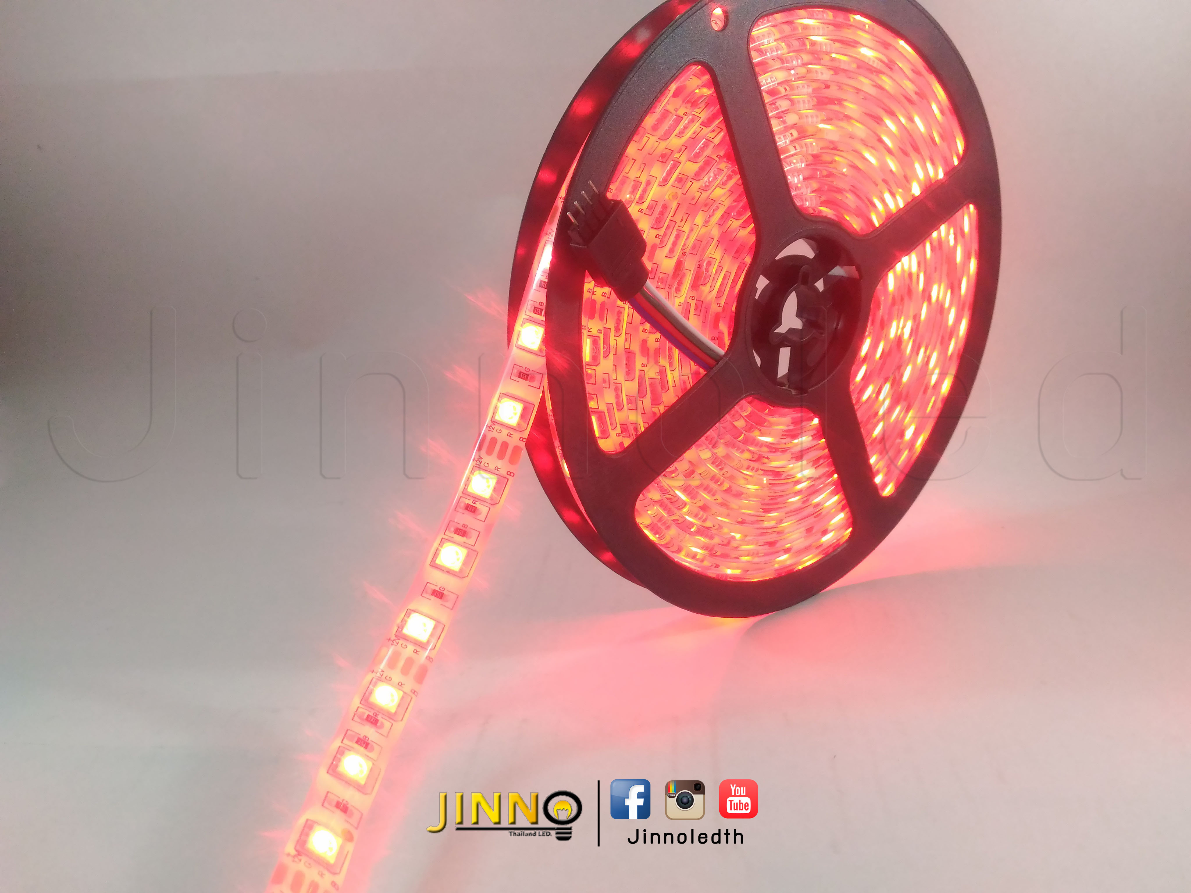 ไฟริบบิ้น 12v รุ่น 5050 IP65 : แบบกันน้ำ