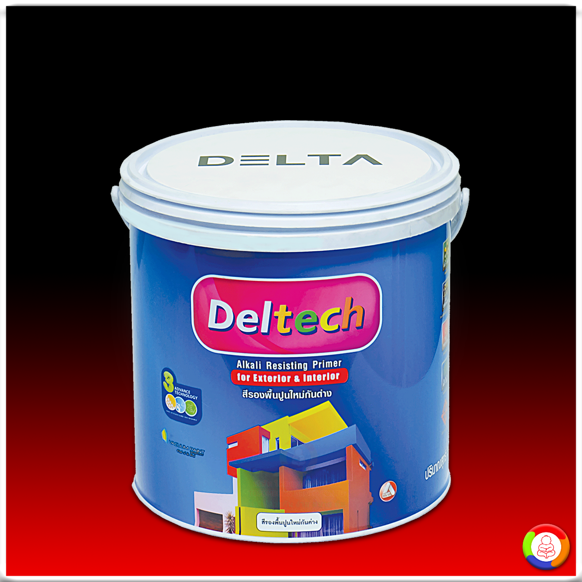 Deltech Alkali Resisting Primer For Exterior&Interior สีรองพื้นปูนใหม่กันด่าง เดลเทค