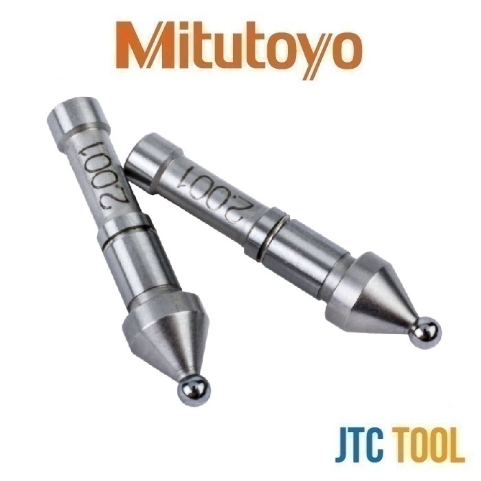 เฉพาะชุดหัววัดฟันเกียร์ - Ball Anvil / Spindle tip Set [Series 124] [Brand: Mitutoyo]
