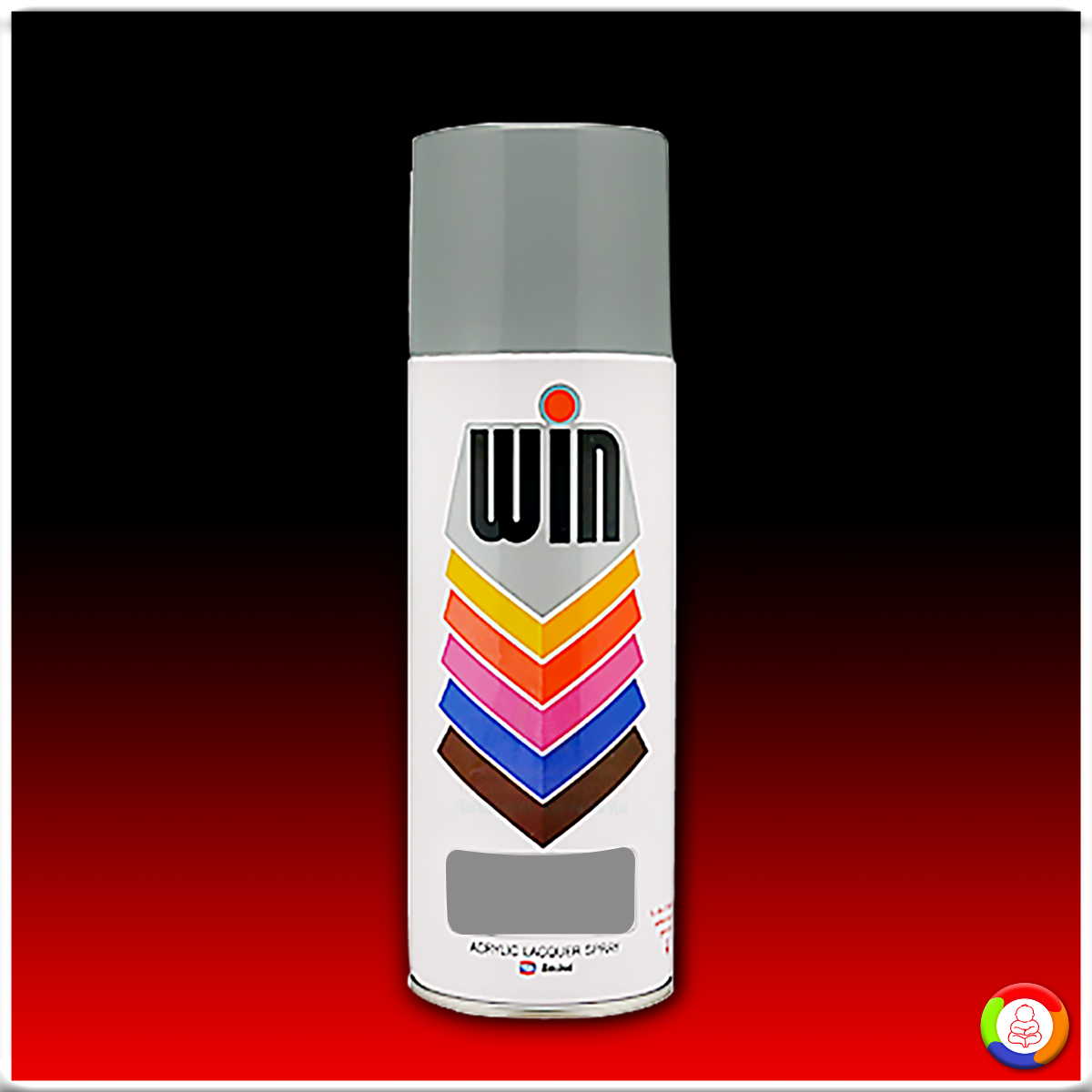 Toa WIN Primer Grey Spray No.266 ทีโอเอ วิน สีสเปรย์รองพื้นเทา เบอร์ 266