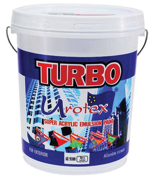 สีเทอร์โบ รองพื้นปูนใหม่ Turbo Urotex Primer