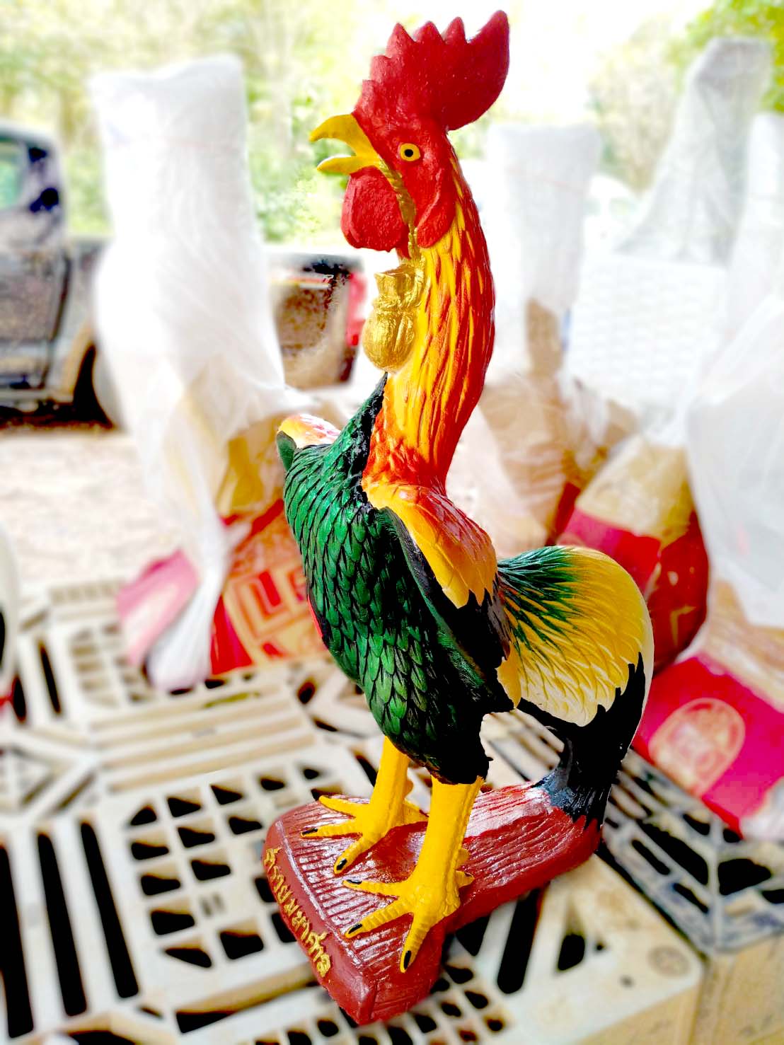 เครื่องปั้น/เทพิมพ์ แบบไก่