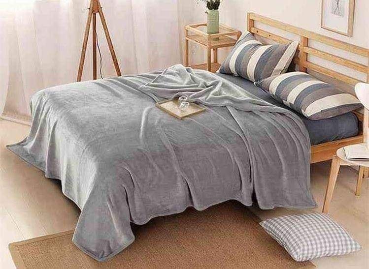 ผ้าห่มนาโน สีพื้น สีล้วน 6ฟุต หนานุ่ม สวย ลดราคา 290.- ส่งฟรี ขนส่งเอกชน