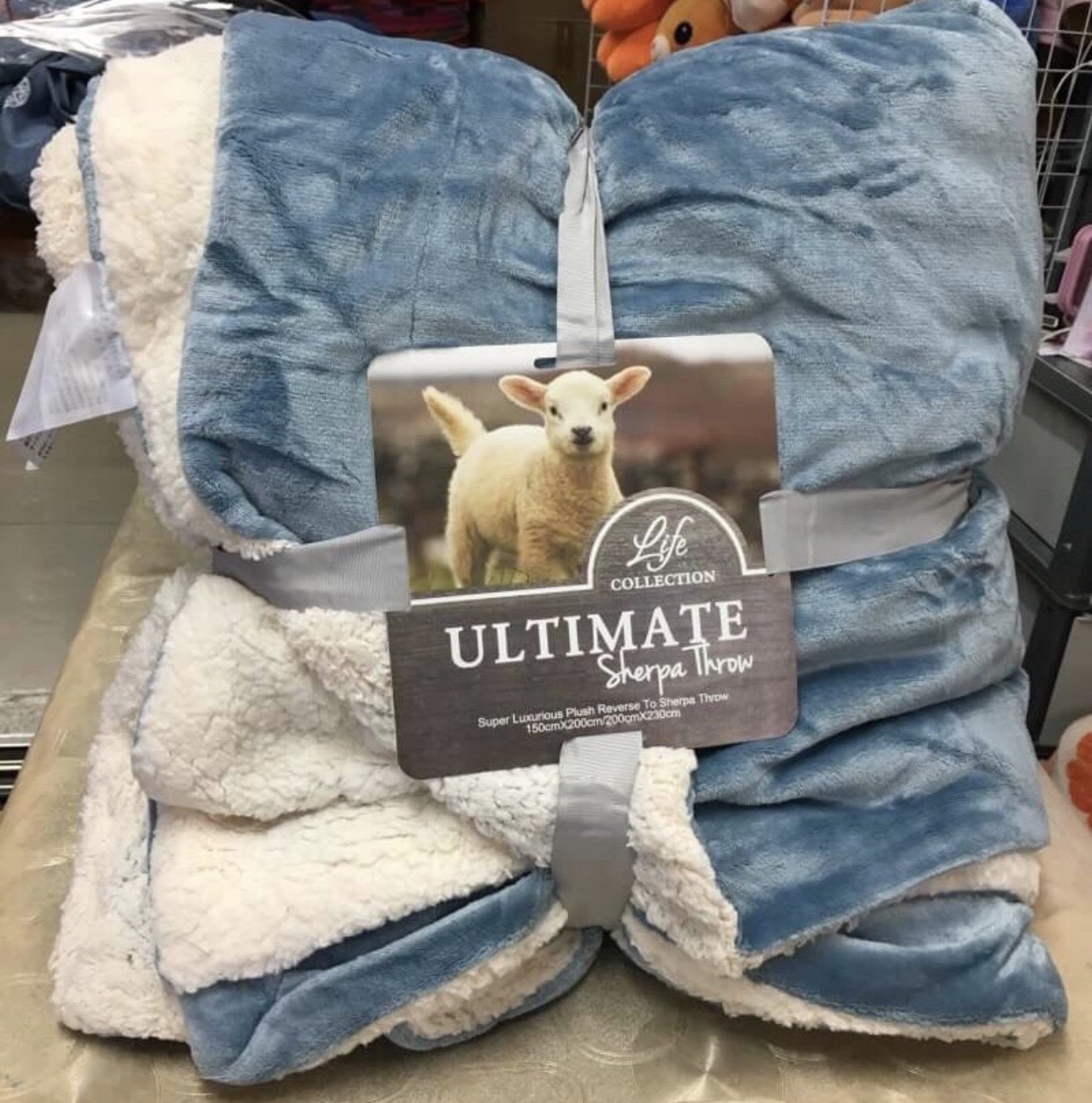 ผ้าห่มขนแกะ8ฟุต 2 ชั้น รุ่นสีเดียว โปร 595 ส่งฟรี