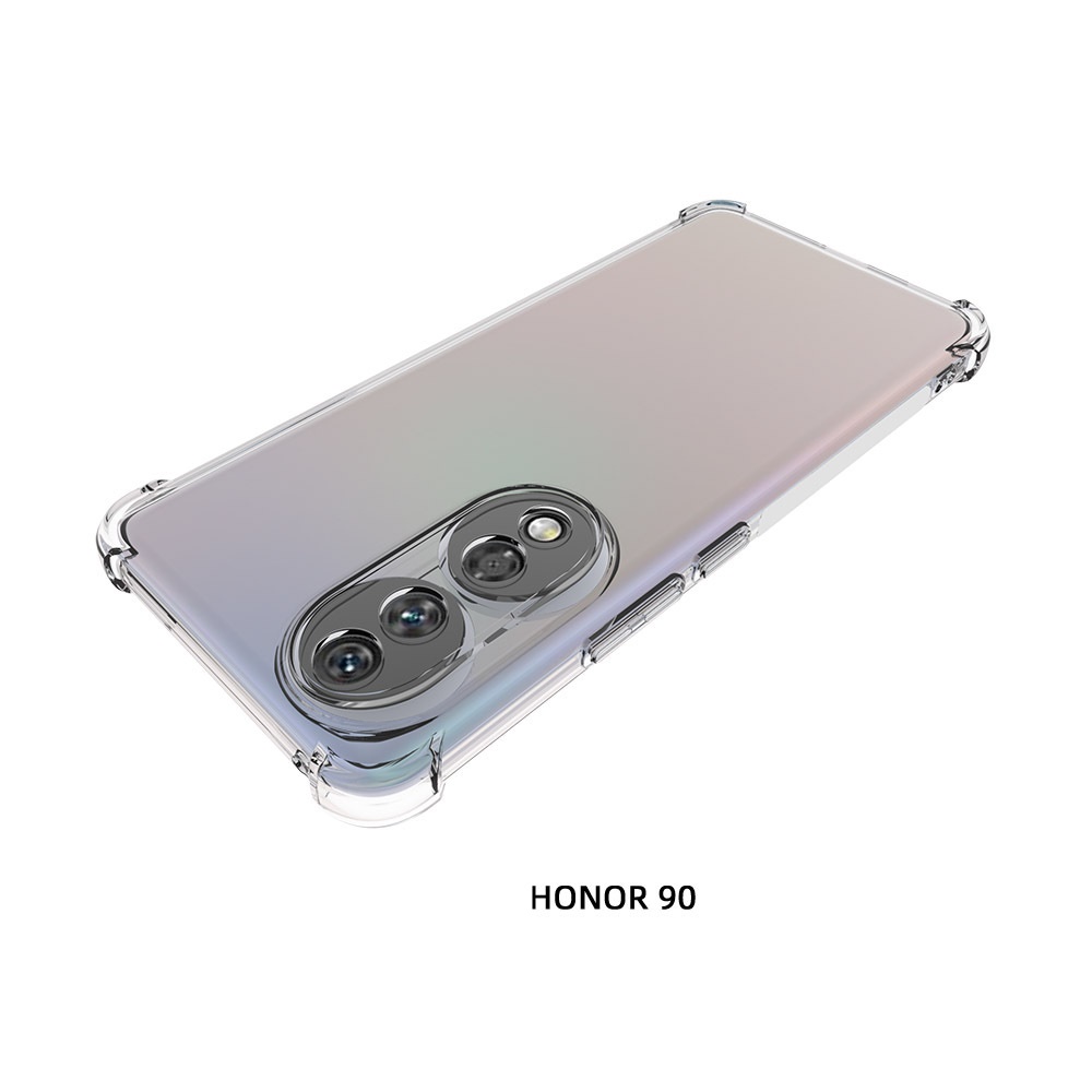 เคส Honor 90 แบบ TPU ใสเสริมขอบและมุมกันกระแทก