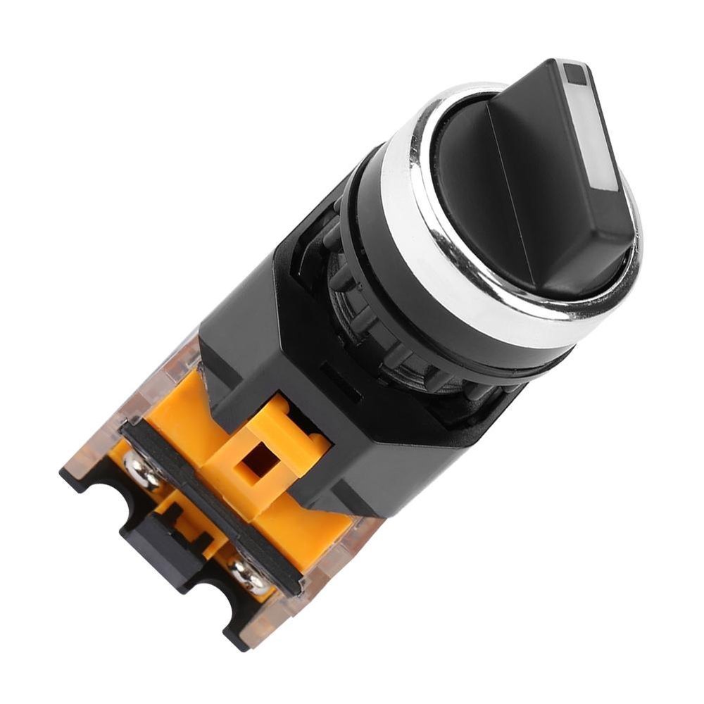 LA38-20X3 Selector Switch 3 Positions สวิตช์หมุน สวิตช์ตู้คอนโทรลแบบหมุน 3 ทาง