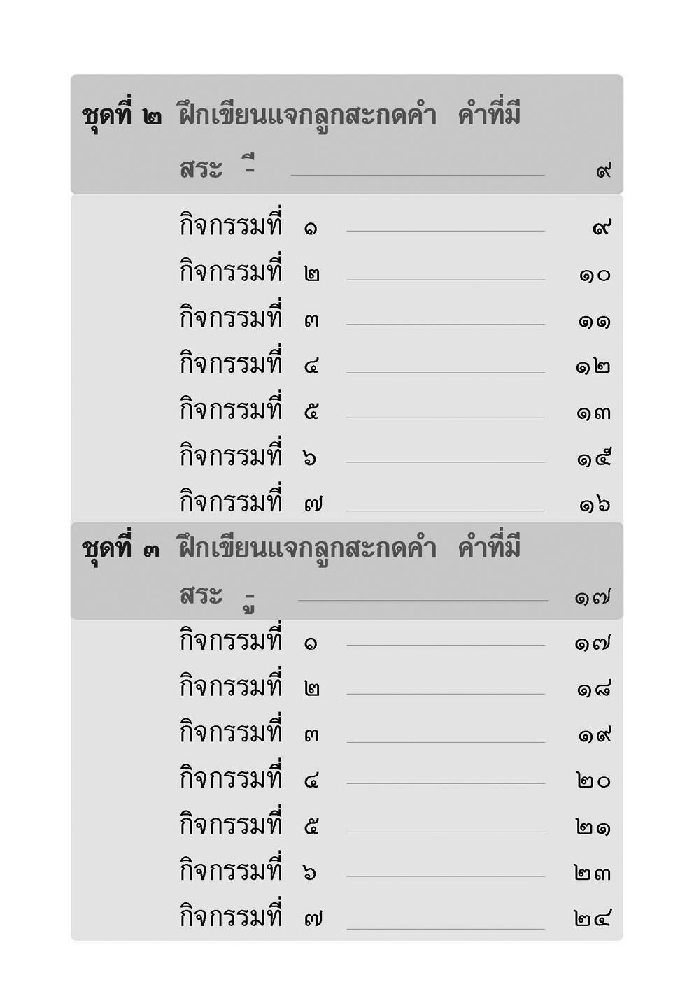 เขียนคล่อง เขียนเร็ว ภาษาไทย ป.1 เล่ม 1 สระเสียงยาว โดย พ.ศ.พัฒนา