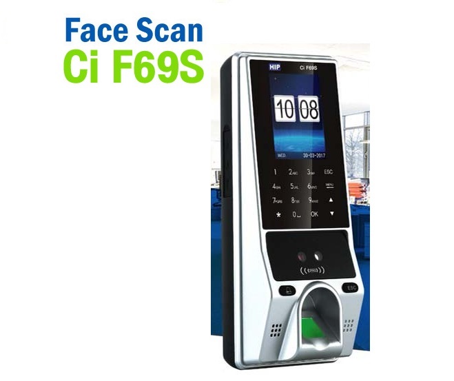 เครื่องสแกนใบหน้า HIP Ci f69s 1000 face