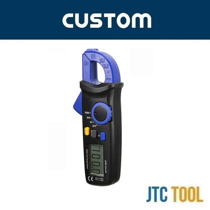 แคลมป์มิเตอร์ - AC Clamp Meter No.C-01S [Brand: Custom]