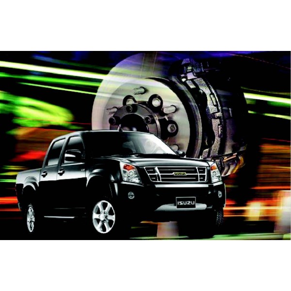 หนังสือ คู่มือการซ่อมระบบเบรก ISUZU D-MAX ตระกูล TF ทั้ง 2WDและ 4WD