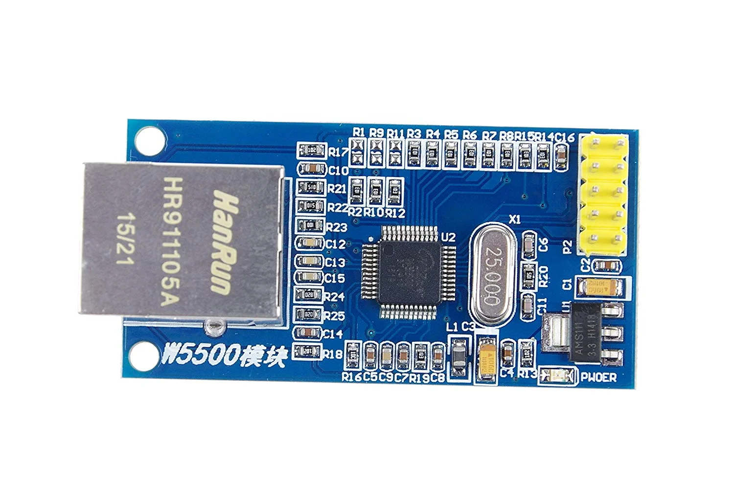 W5500 Ethernet Network Module TCP/IP Interface