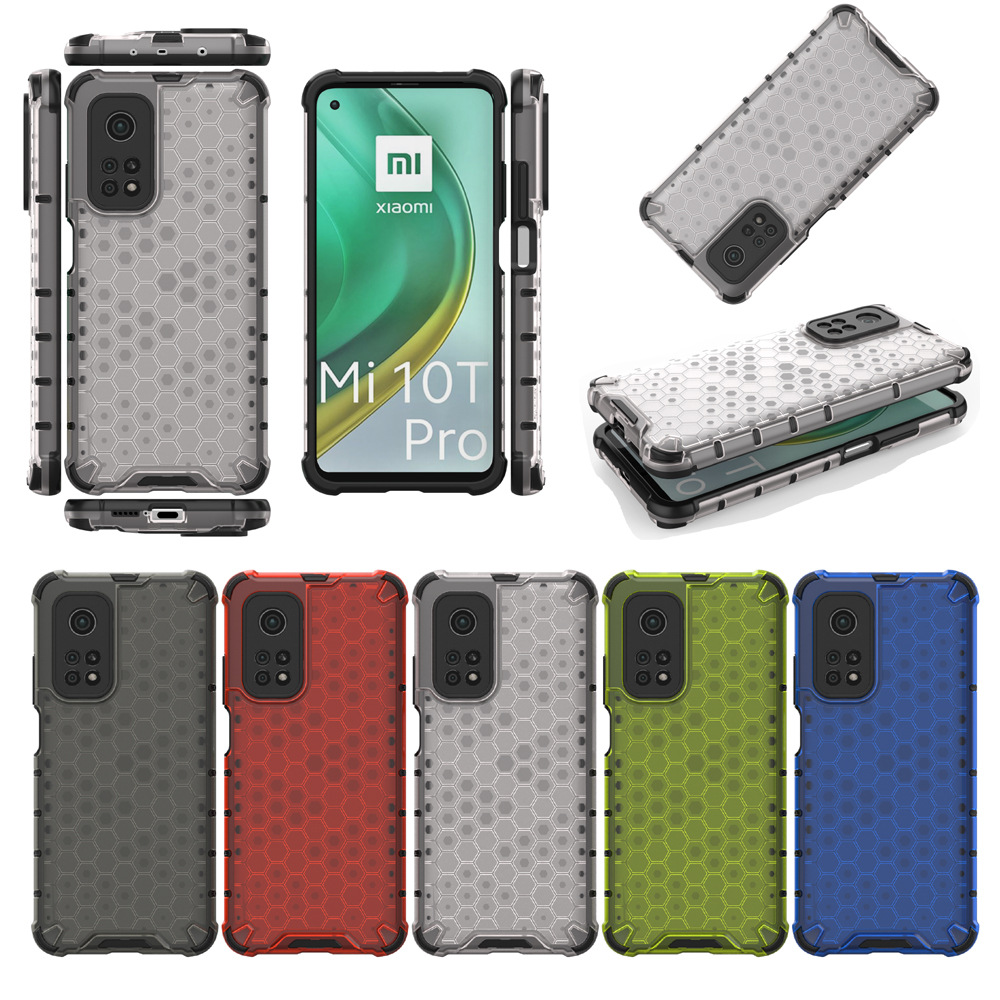 เคส Xiaomi Mi 10T / Mi 10T Pro ลายรังผึ้งกันกระแทกได้