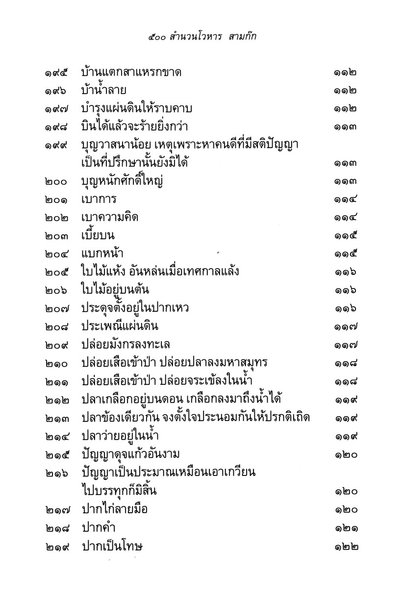 500 สำนวนโวหาร สามก๊ก โดย พ.ศ.พัฒนา