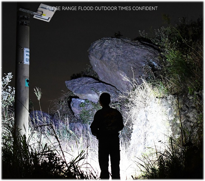 ไฟฉายจับถือหรือสะพาย ปรับมุมส่องได้ พร้อม COB LED Warsun X5