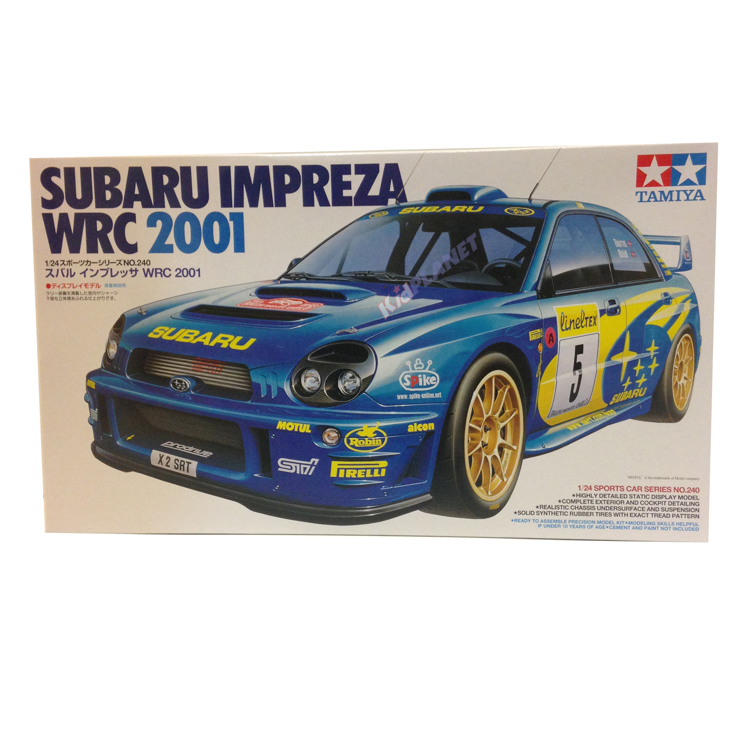 24240 1/24 Subaru Impreza WRC 2001