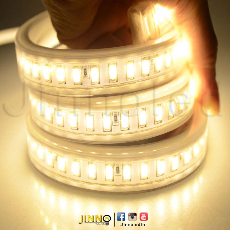 ไฟสายยาง 220v รุ่น 5630 120led รุ่น Milky wire