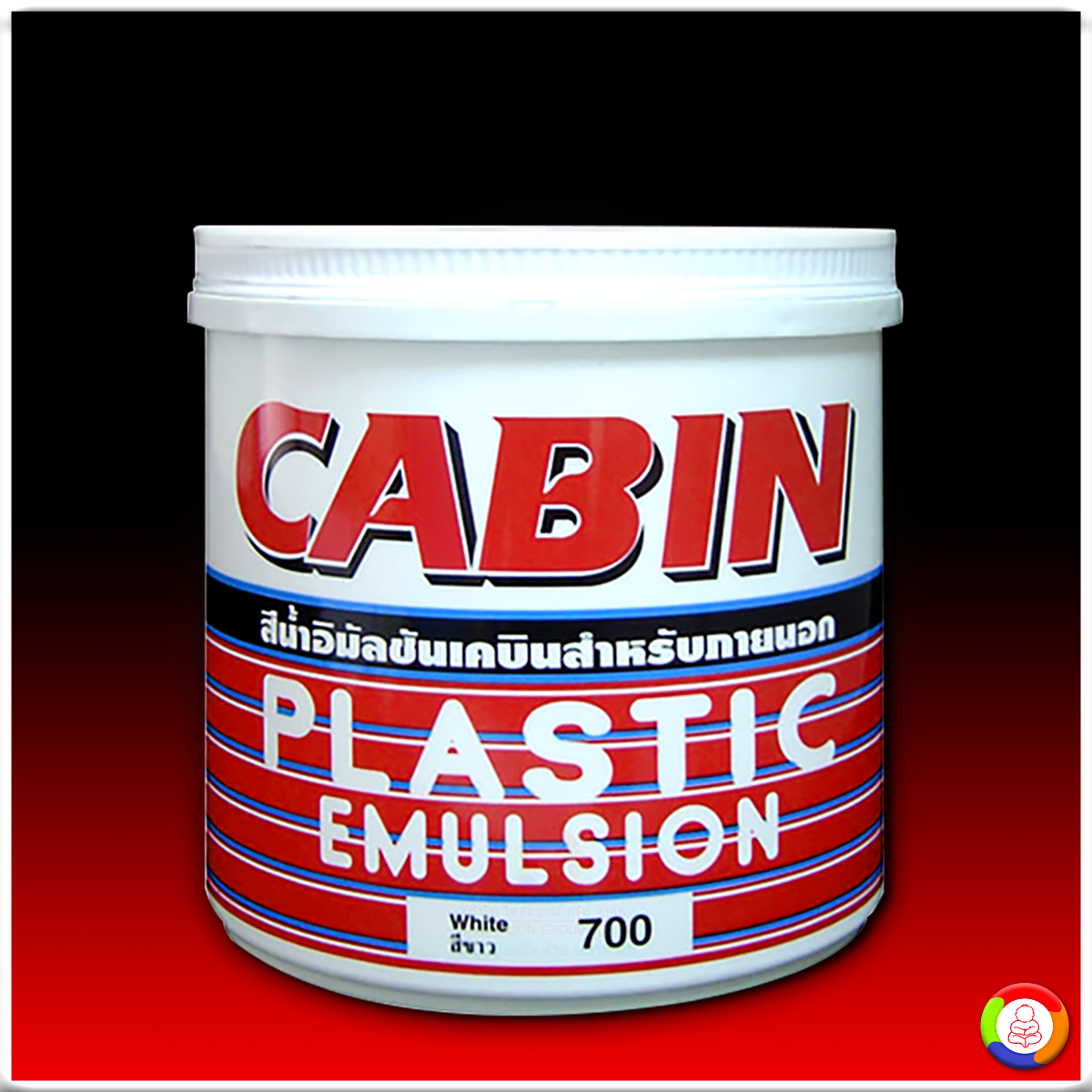 Cabin Plastic Emulsion For Exterior เคบิน สีน้ำพลาสติก (ภายนอก)