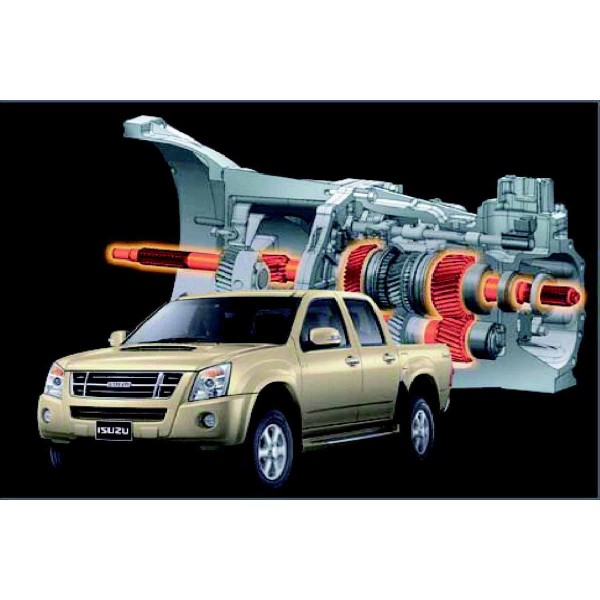 หนังสือ คู่มือซ่อมเกียร์ธรรมดา รุ่น MUX ใช้กับเครื่องยนต์รุ่น 4JJ1-TCX 3000 DDI VGS TURBO