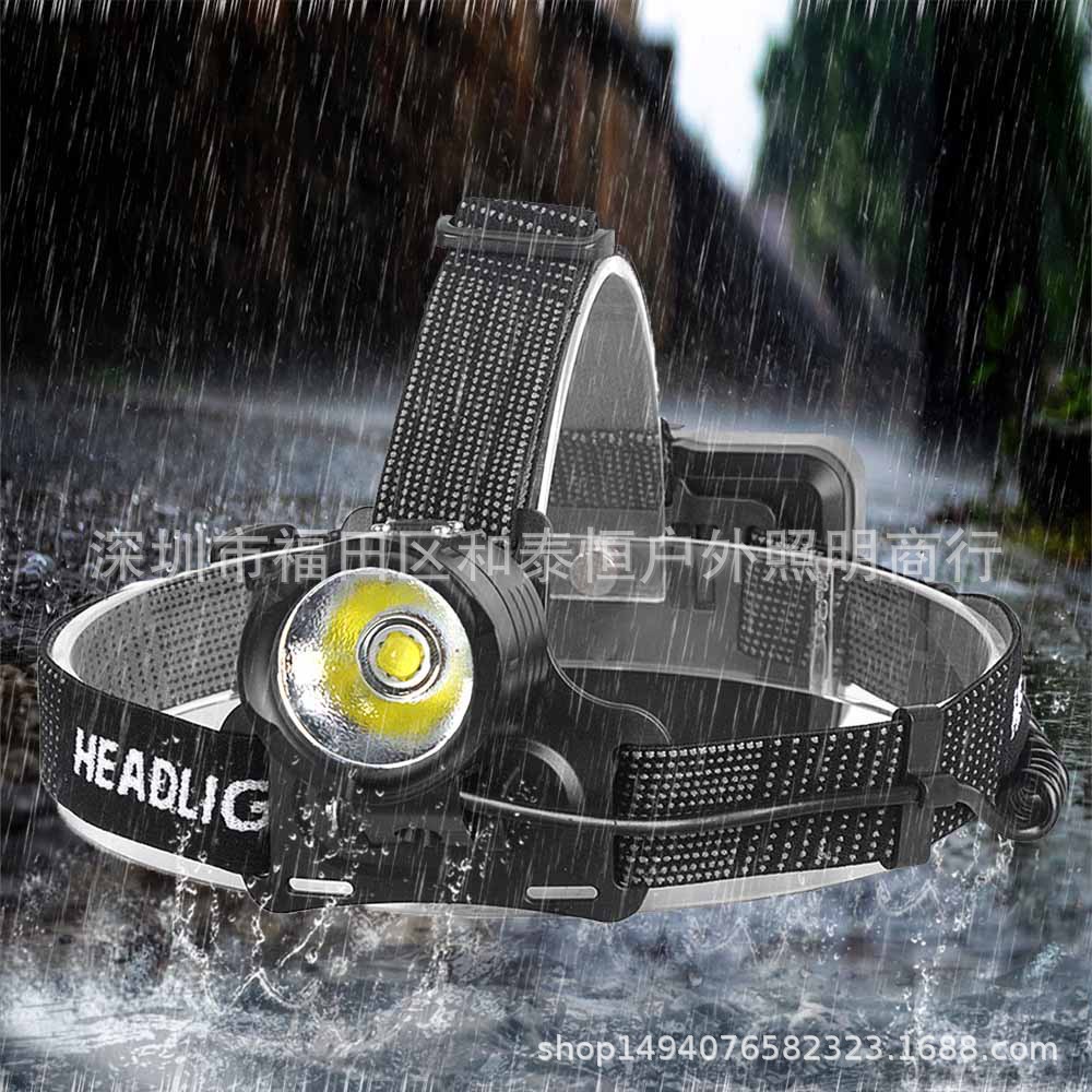 ไฟฉายคาดศีรษะแรงสูง แบบ 1 หลอด LED XHP70.2 , JamieFire T129