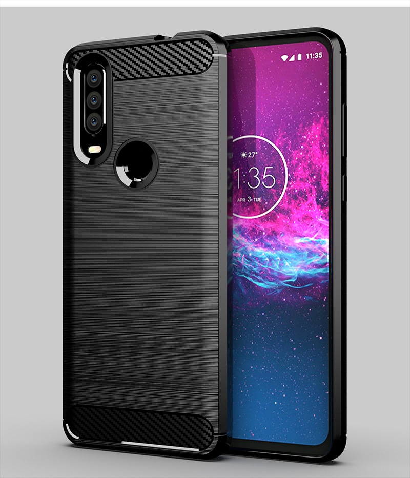 เคส Motorola One Action ผลิตจาก TPU กันกระแทกได้ (VICKIE)