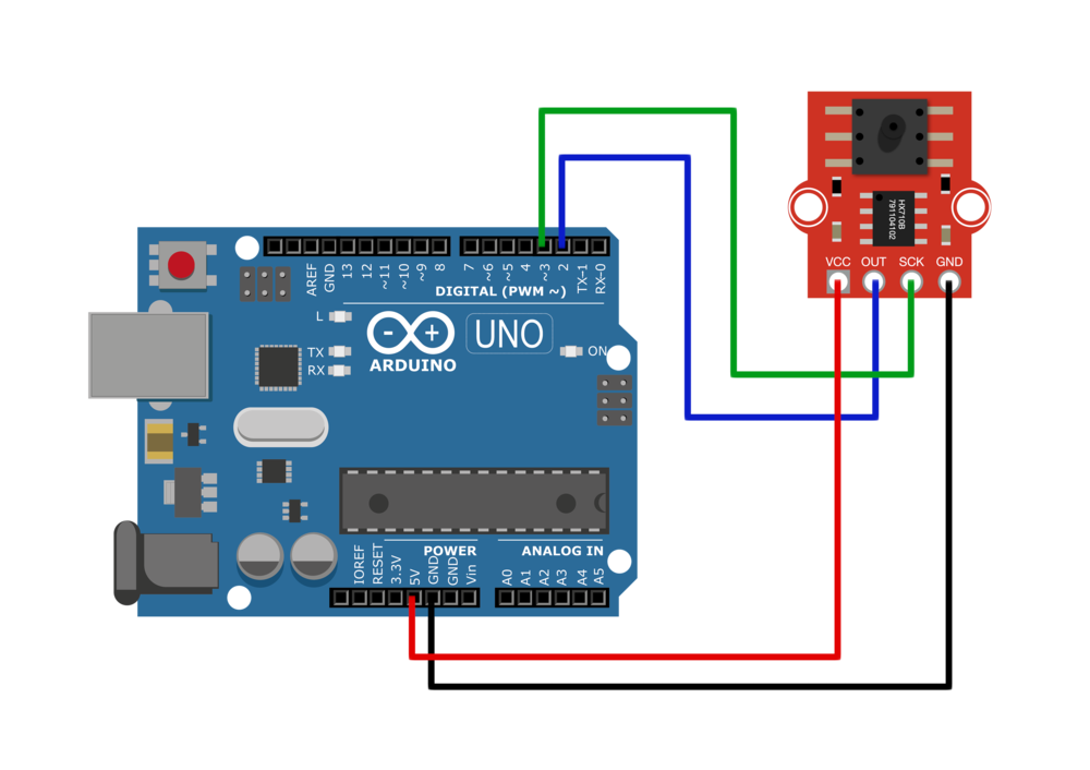 เซ็นเซอร์วัดความดันอากาศ แรงดันน้ำ Liquid-Air Pressure Sensor Module 0-40Kpa สำหรับ Arduino