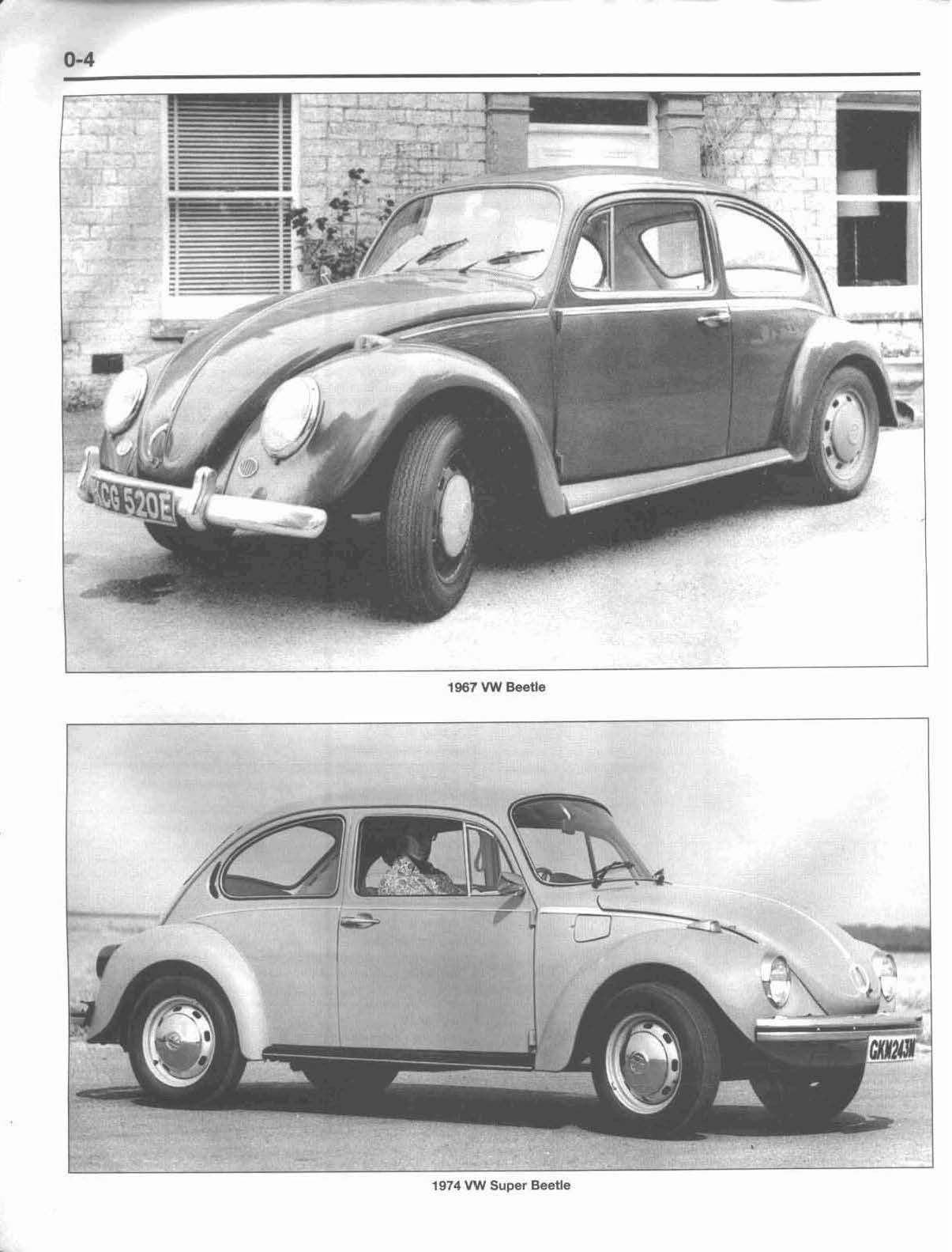 CD คู่มือซ่อมและ Wiring Diagram Volk Swagen BEETLE & KARMANN GHIA ปี 1954-1979 All models