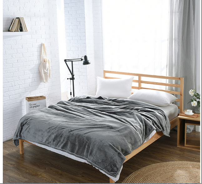 ผ้าห่มสไตล์ญี่ปุ่นลายตาข่าย 7x8 ฟุต เกรดพรีเมี่ยม Premium งานส่งออกญี่ปุ่น