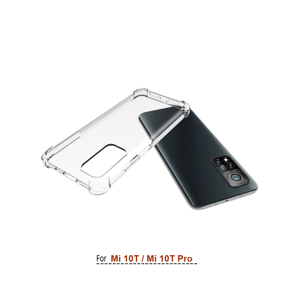 เคส Xiaomi Mi 10T / Mi 10T Pro ใสเสริมขอบและมุมกันกระแทก