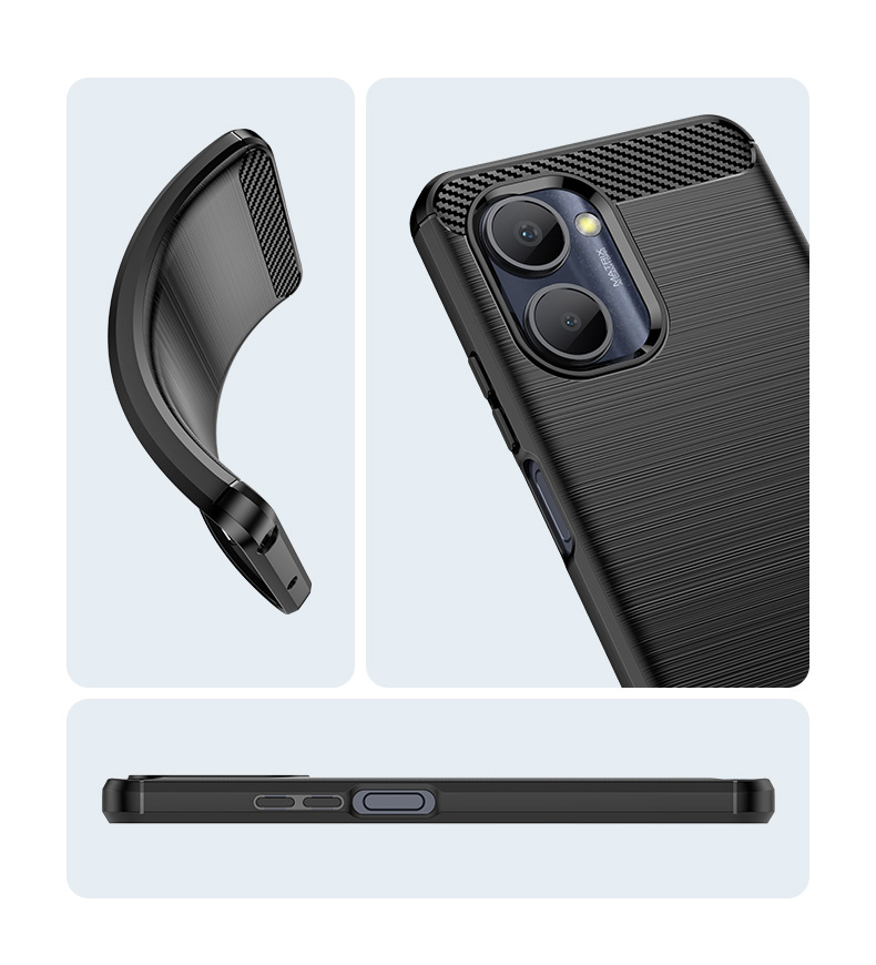 เคส realme C33 ผลิตจาก TPU กันกระแทกได้ (VICKIE)