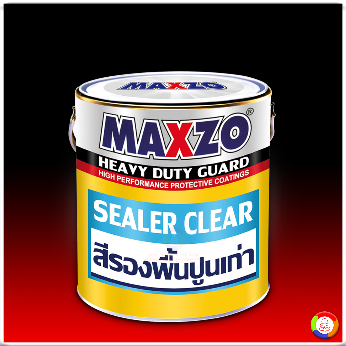 MAXZO Clear Sealer สีรองพื้นปูนเก่า แมกโซ่