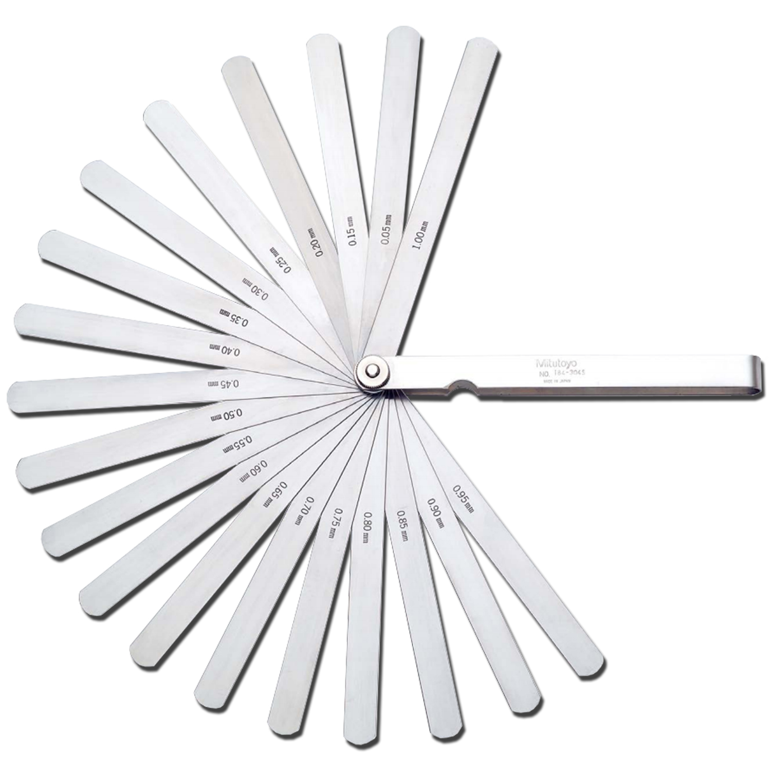 Mitutoyo ฟิลเลอร์เกจวัสดุเหล็ก รุ่น 184 - Feeler Gauge (Steel Type) Series 184