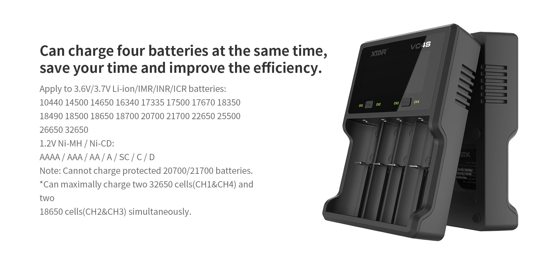 ไฟฉายแรงสูงขนาดกลาง แสงสุดสว่าง Convoy 4X18A SBT90.2 Black หลอด Luminus SBT90.2 5700K แสงค่อนไปเหลือง