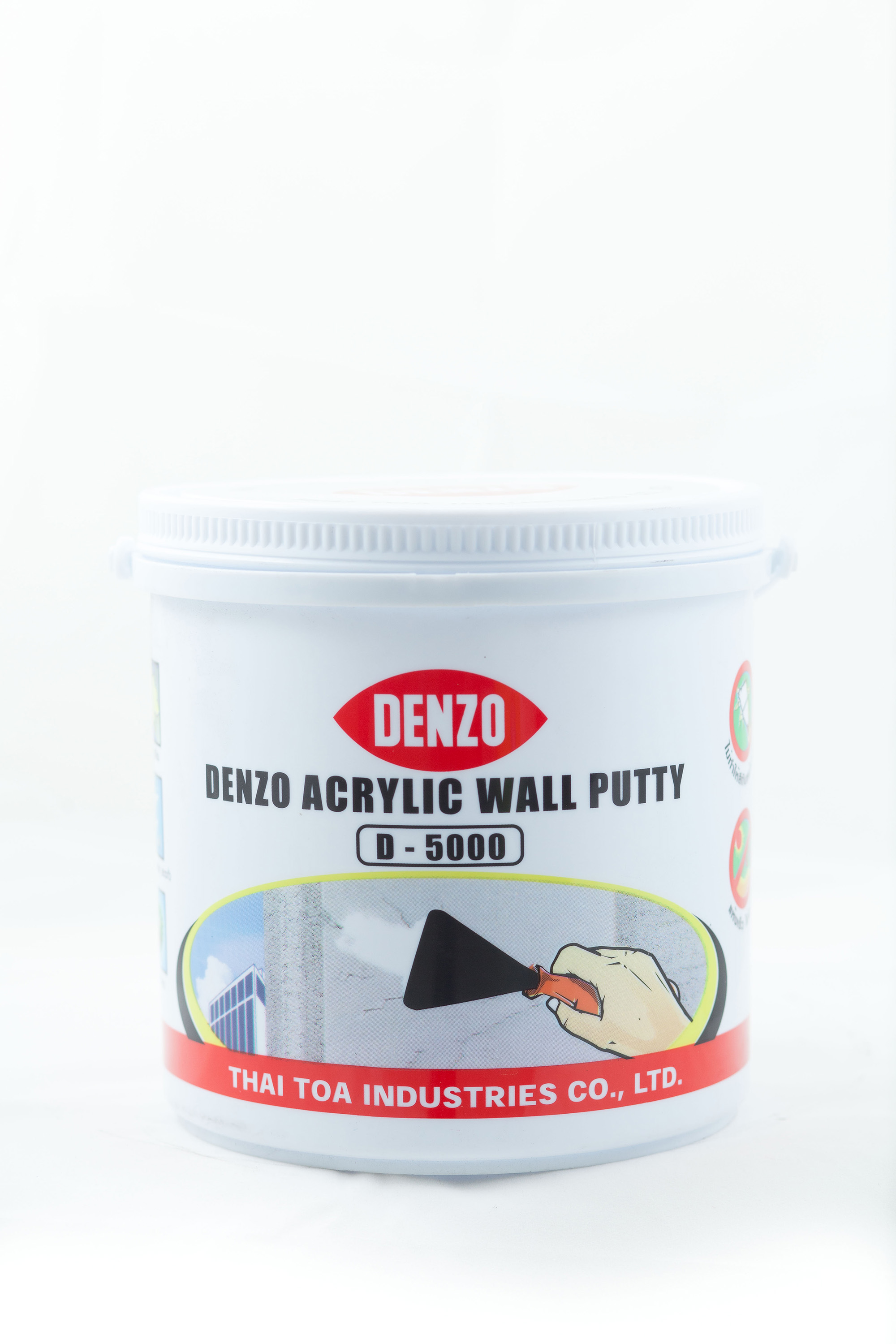 สีโป๊วอะครีลิค อิมัลชั่น เดนโซ่ DENZO acrylic wall putty D-5000