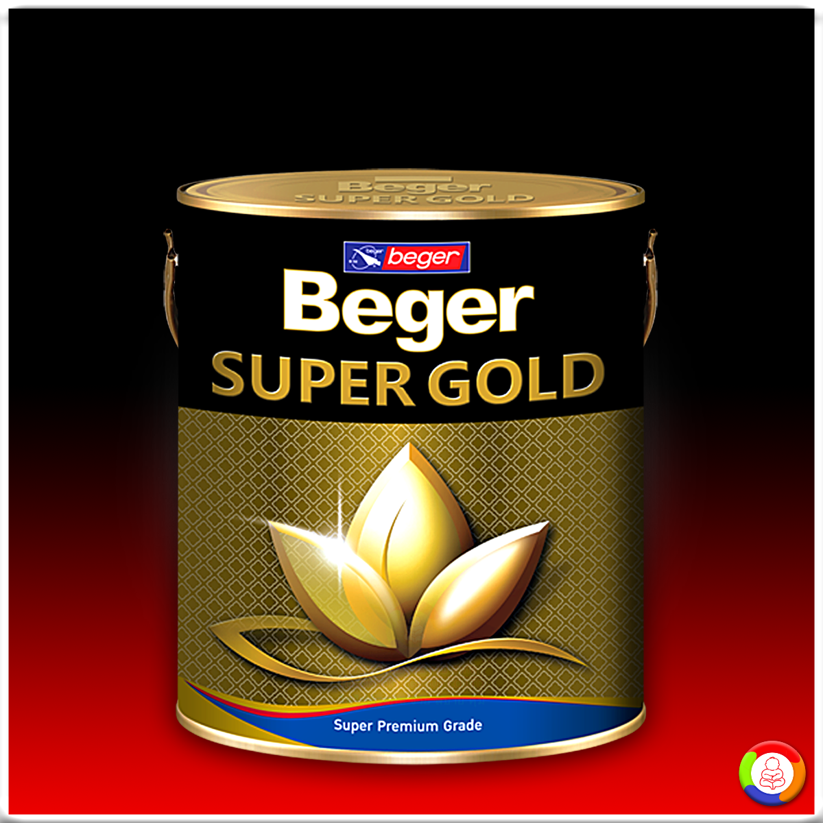 Beger SUPER GOLD A/L 202 สีทองคำ เบเยอร์ ซุปเปอร์โกลด์ อะคริลิคแลกเกอร์ (สีทองยุโรป)