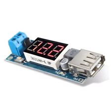 Step Down Module DC 6.5V-40V to 5V USB + Voltmeter