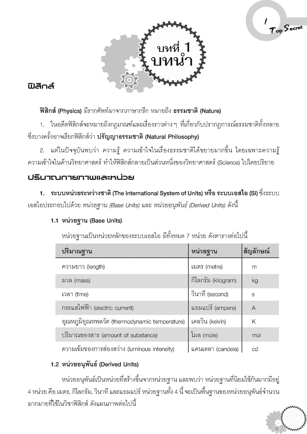 Top Secret ฟิสิกส์ ม. 4-6 PAT 2 โดย พ.ศ.พัฒนา