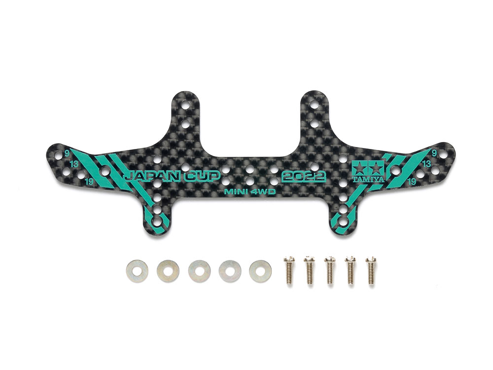 95154 TAMIYA Mini 4WD HG Carbon Rear Multi Roller Setting Stay (1.5mm) J-Cup 2022
