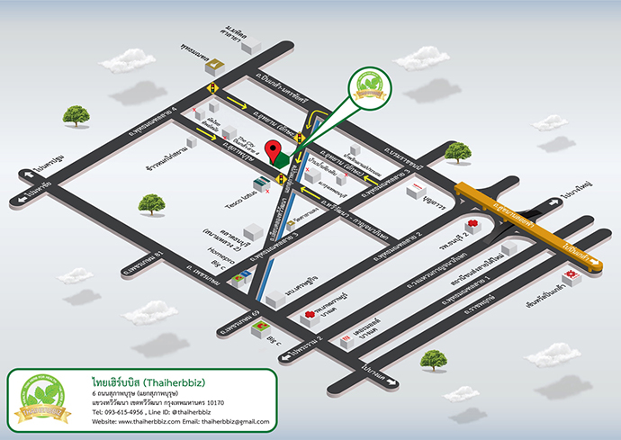 แผนที่ไทยเฮิร์บบิส