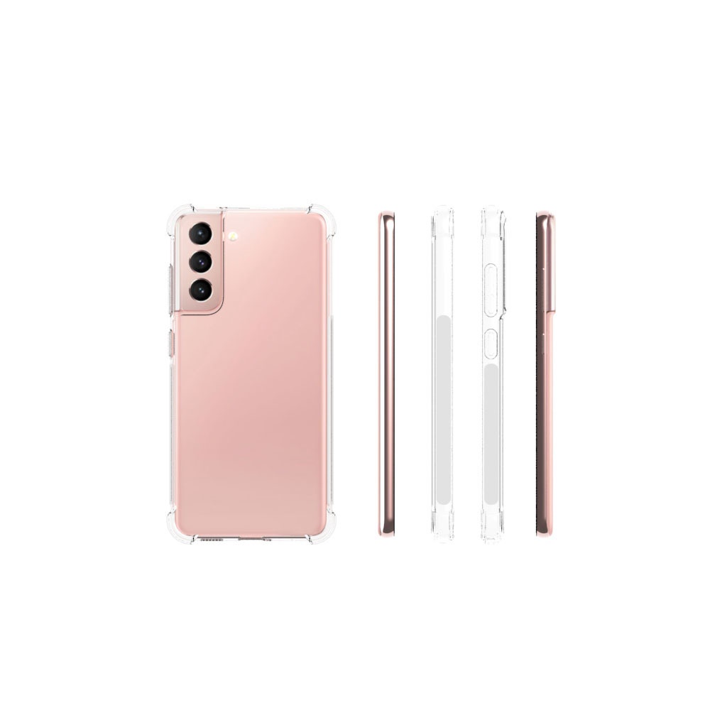 เคส Samsung Galaxy S21 FE 5G แบบ TPU ใสเสริมขอบและมุมกันกระแทก