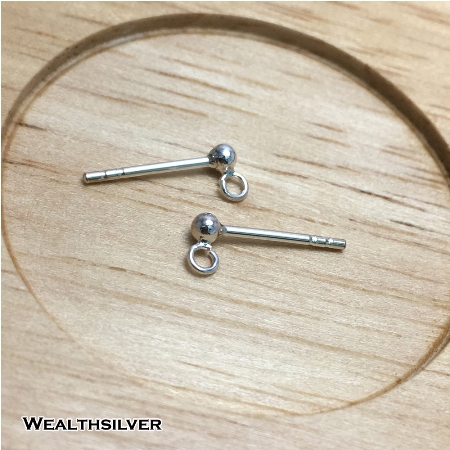ต่างหูบอล2.5mm ห่วงเปิด