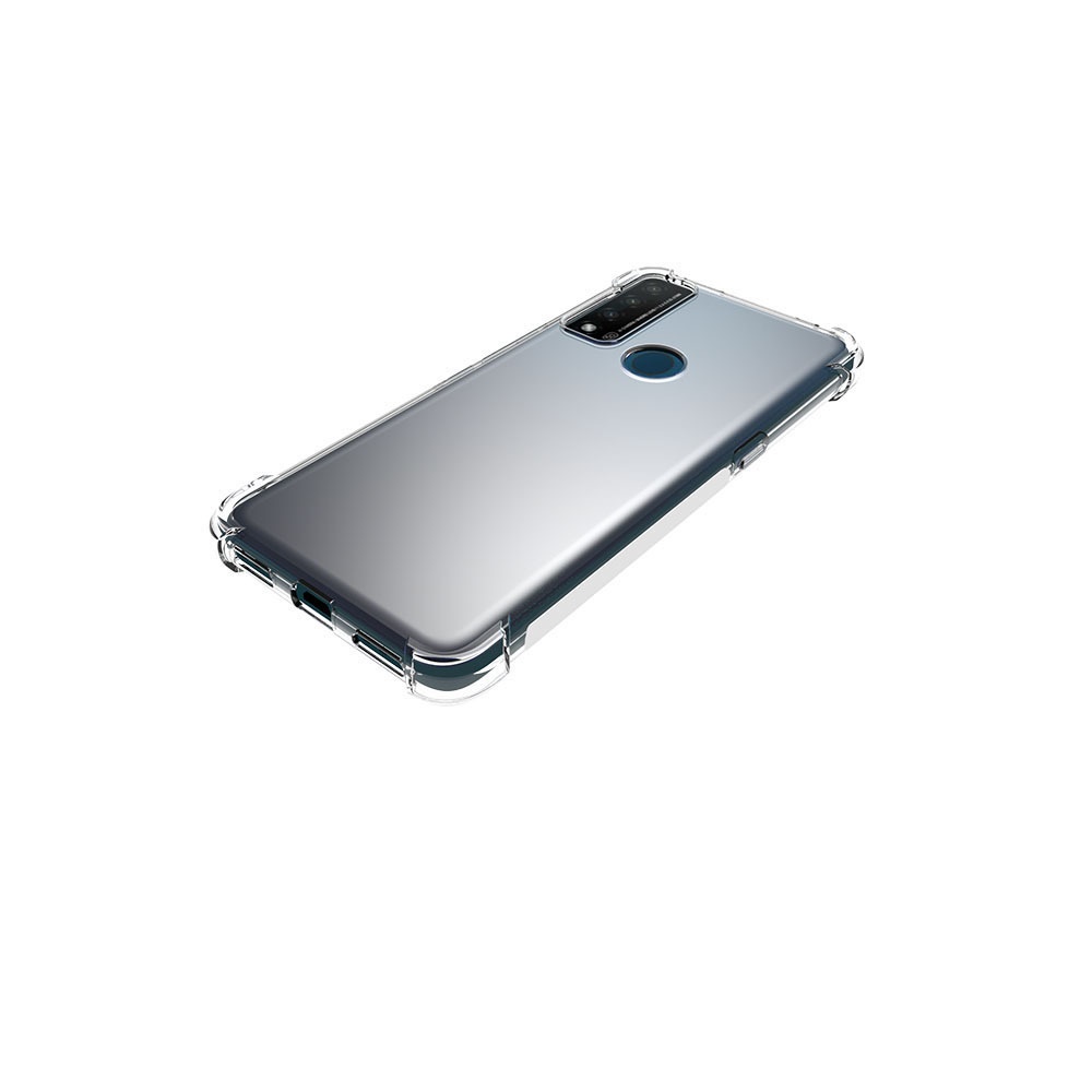 เคส TCL 20R 5G แบบ TPU ใสเสริมขอบและมุมกันกระแทก