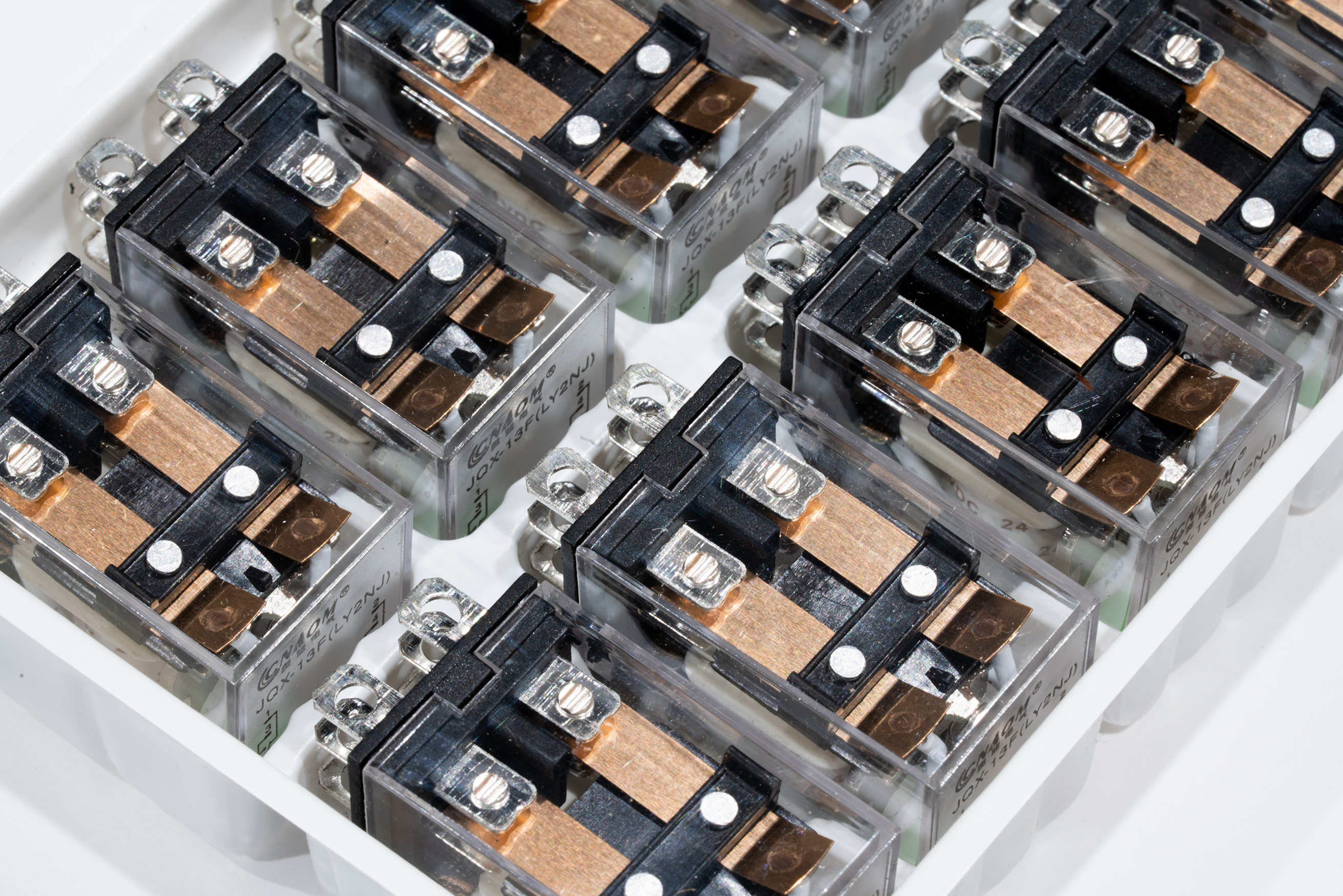 LY2NJ HH62P-L JQX-13F DPDT 8 Pin Relay รีเลย์ 8 ขา 24VDC