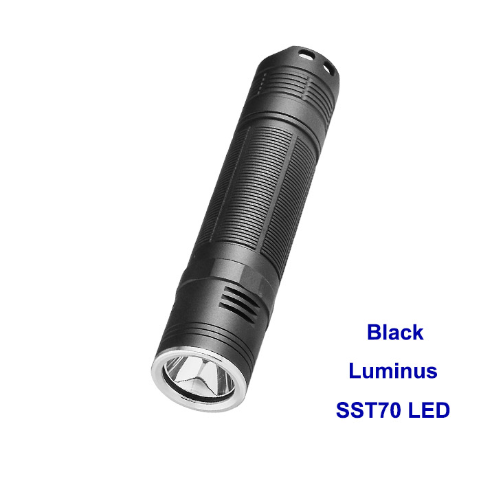 ไฟฉายแรงสูงขนาดเล็ก Pioneman K21X Black หลอด SST70 , 3000 LM