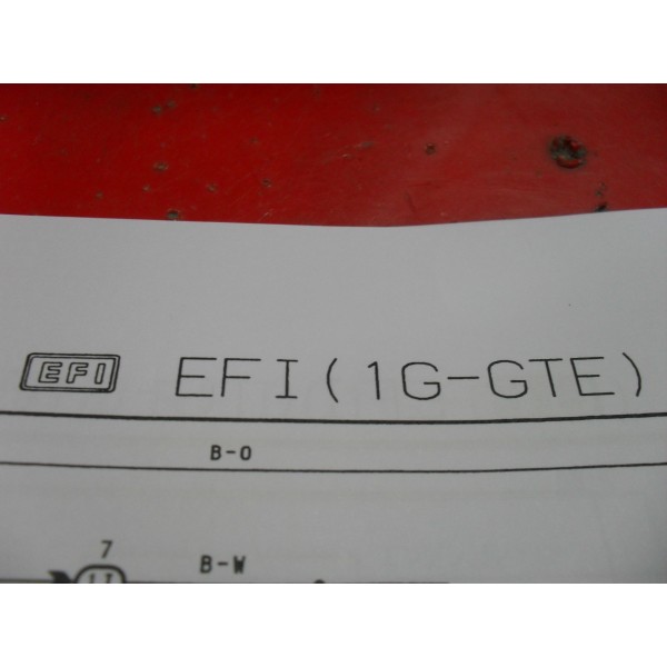 หนังสือ วงจรไฟฟ้า (wiring diagram) รถยนต์ Toyata Crown เครื่องยนต์ 1G-GTE