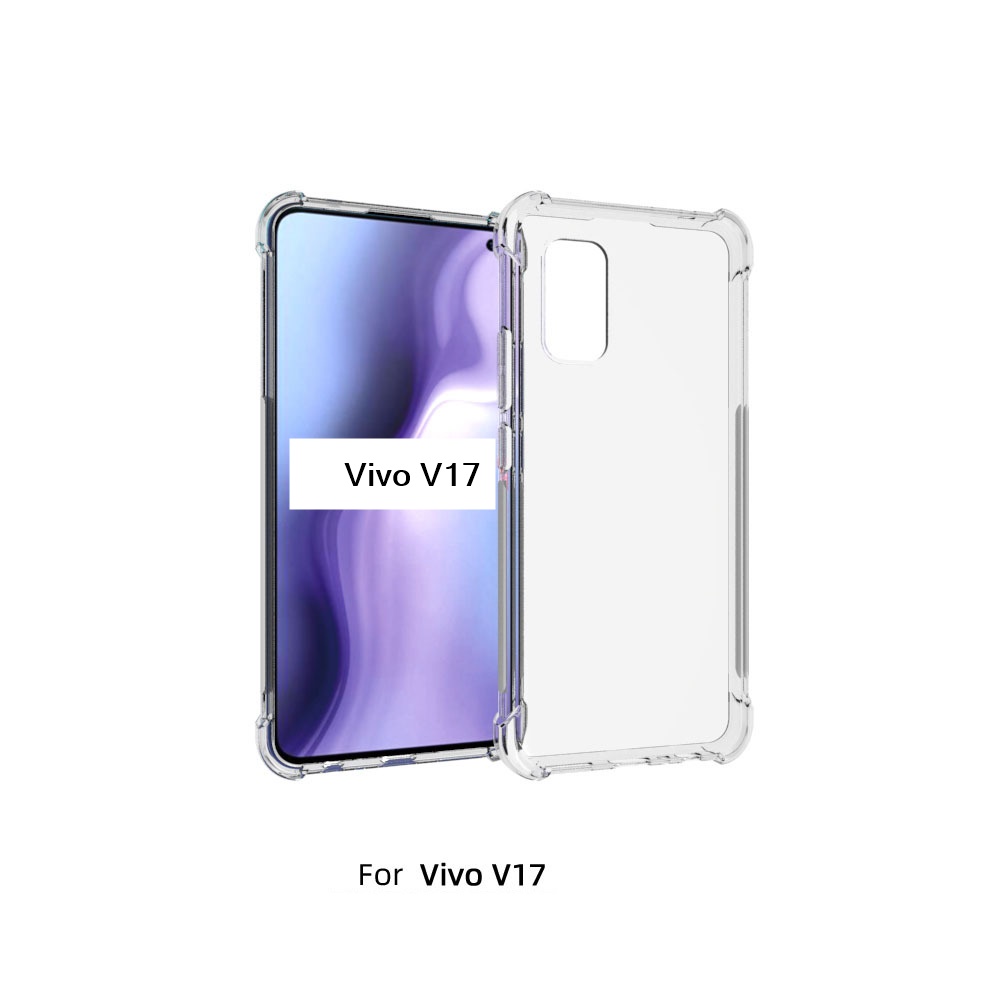 เคส Vivo V17 ใสเสริมขอบและมุมกันกระแทก