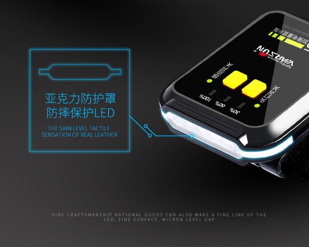 ไฟฉายคาดศีรษะ หรือคาดหมวก แบบ 4 หลอด LED Osram Warsun รุ่น S5