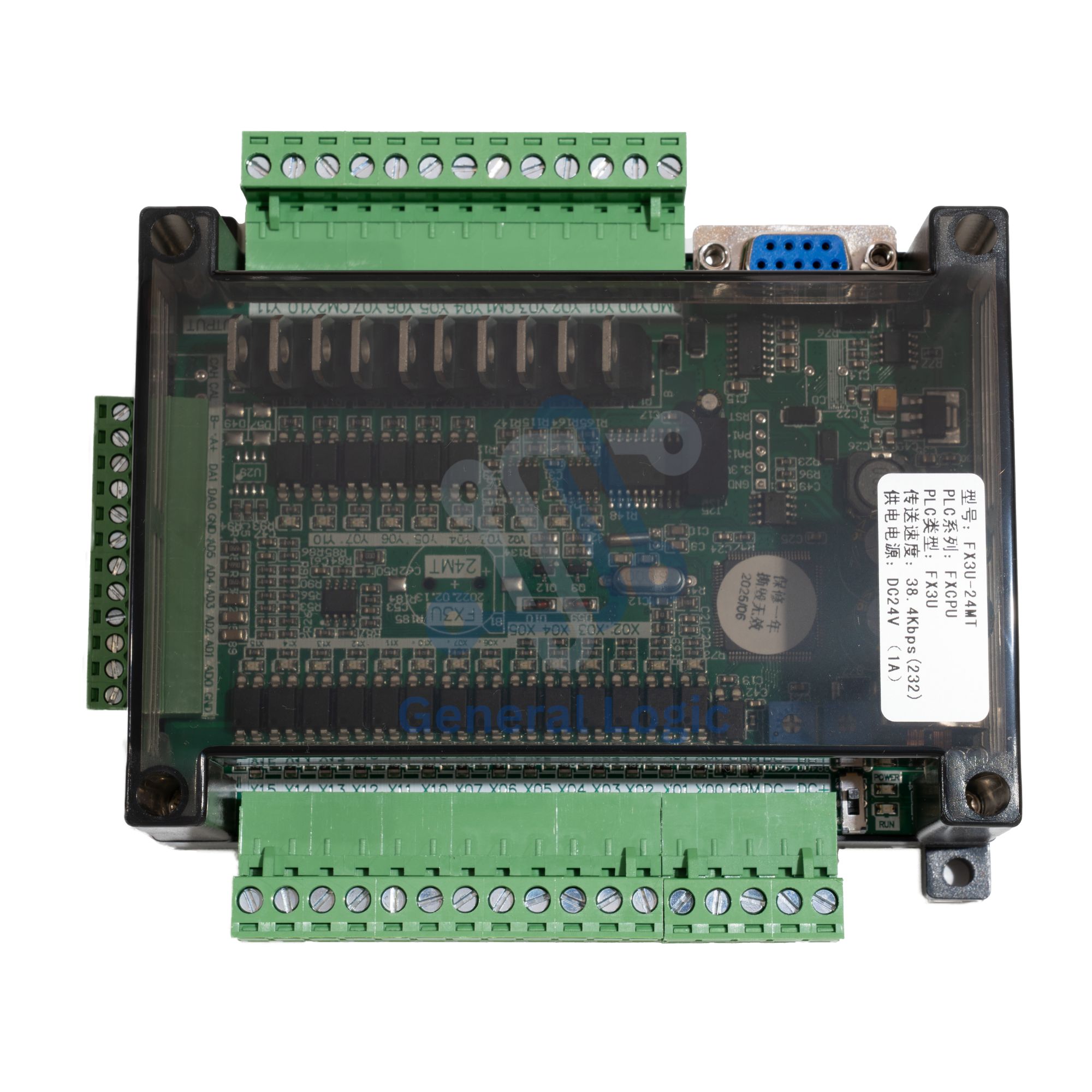 FX3U PLC Board บอร์ดควบคุม อุตสาหกรรม FX3U 14MT / 14MR / 24MT / 24MR