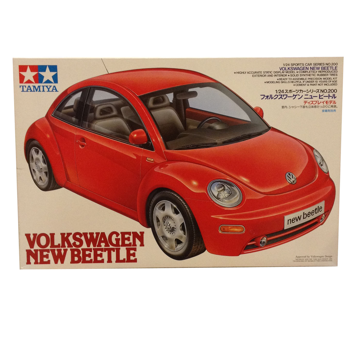 24200 TAMIYA MODEL 1/24 TAMIYA VOLKSWAGEN NEW BEETLE