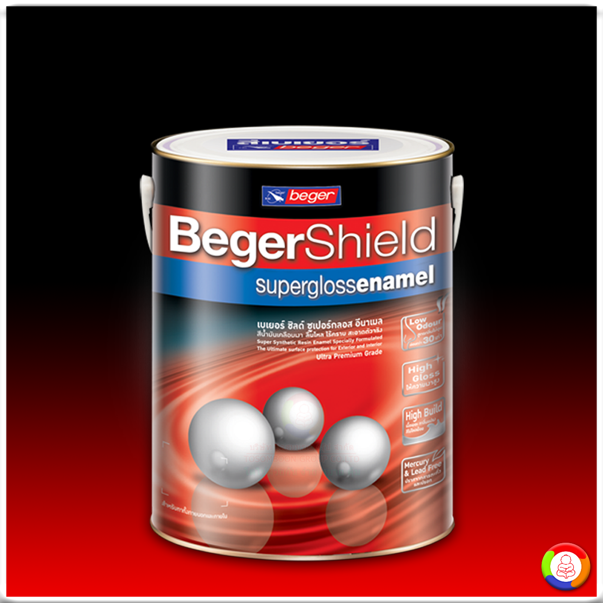 BegerShield Supergloss Enamel เบเยอร์ชิลด์ ซูเปอร์กลอส อีนาเมล