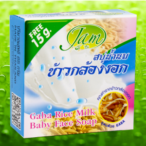 สบู่น้ำนมข้าวกล้องงอกแจม Jam